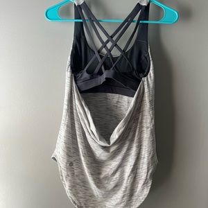 Lululemon built in sport bra tank top, good condition, size 4